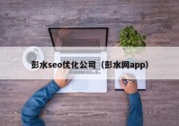 彭水seo优化公司（彭水网app）