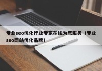 专业seo优化行业专家在线为您服务（专业seo网站优化品牌）