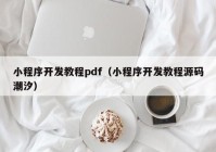 小程序开发教程pdf（小程序开发教程源码潮汐）